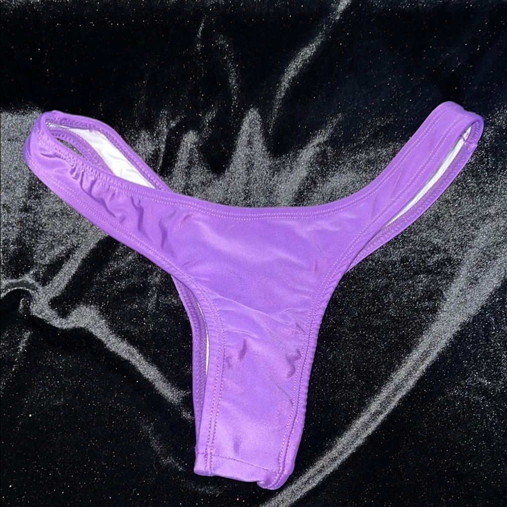 Vibrant Purple Bikini Bottom